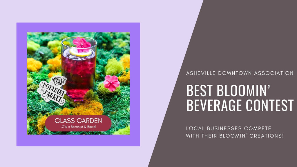 A Toast to Spring: Lexington Glassworks and Botanist & Barrel Present “Glass Garden” in Downtown Asheville
