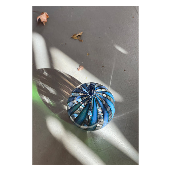 Blue Optic Cane Bottles – Lexington Glassworks