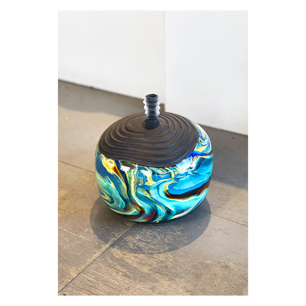 Borealis Carved Bottle