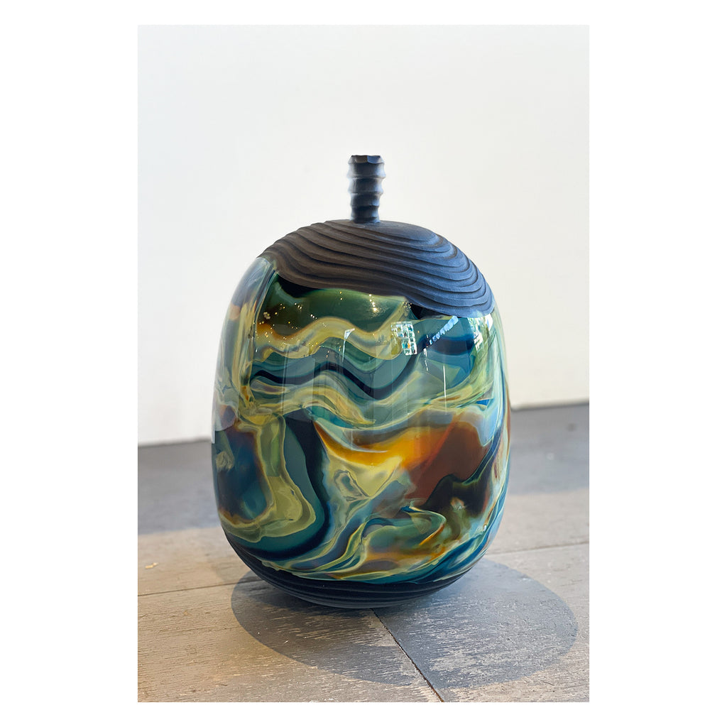 Borealis Carved Bottle
