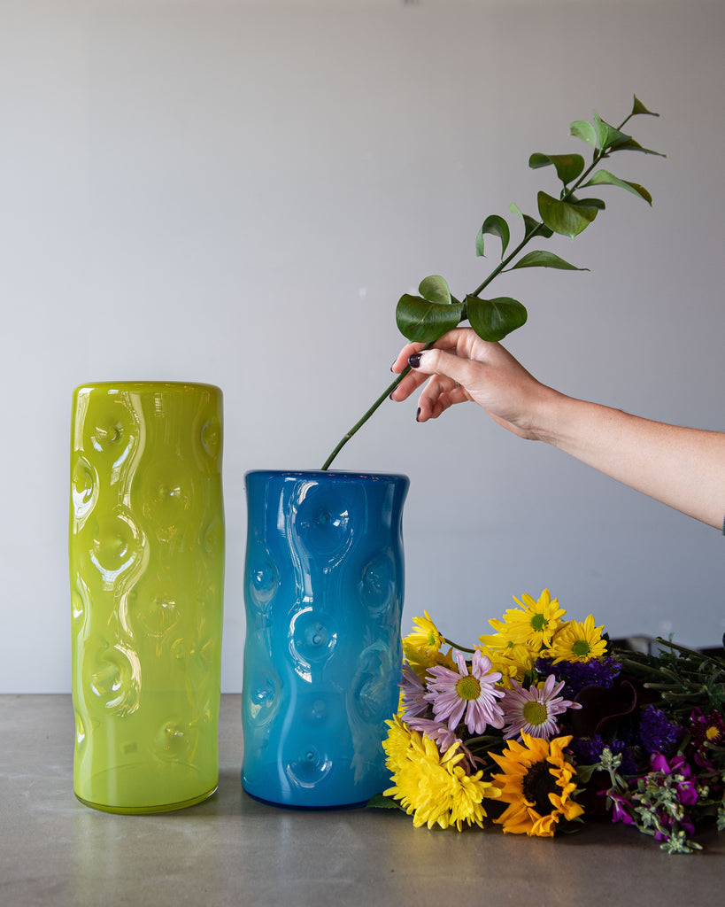 Electric Chesterfield Vase