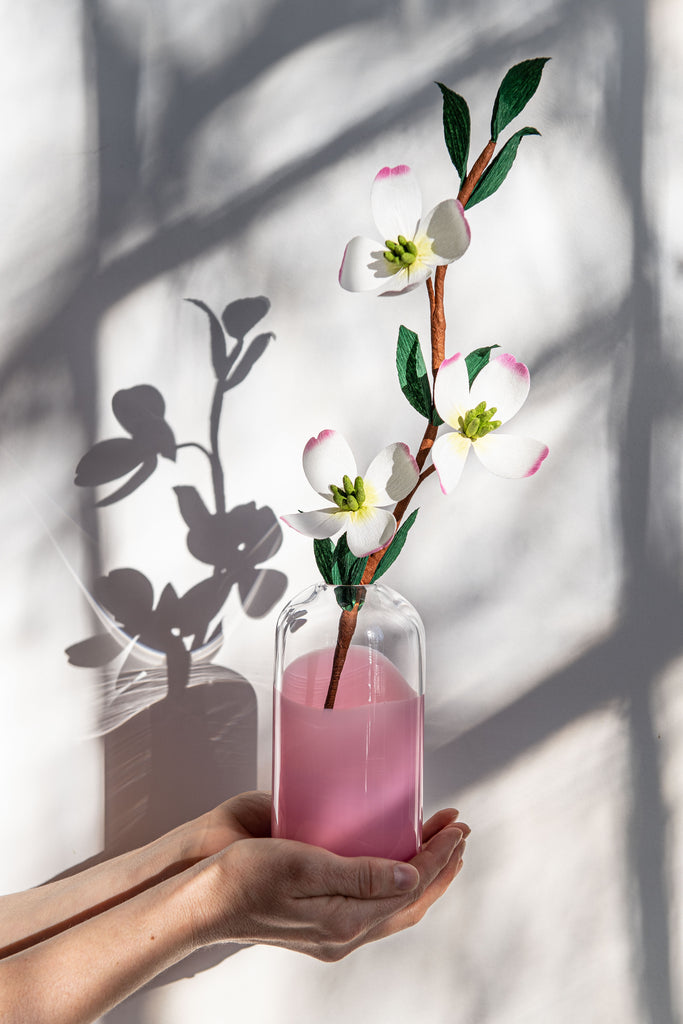 Som Bud Vase + Revery Paper Flora