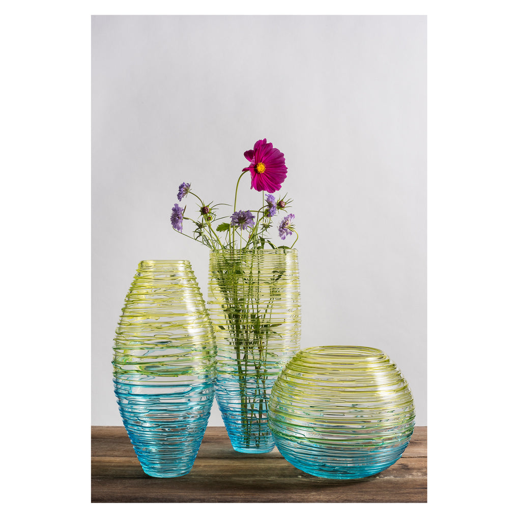 Blown Glass Vase Nesting Collection